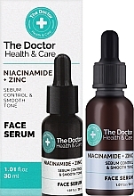 Serum do twarzy - The Doctor Health & Care Niacinamide + Zinc Face Serum  — Zdjęcie N2