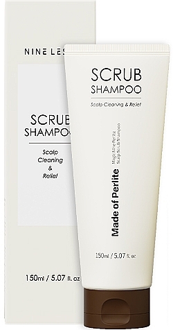 Szampon peelingujący - Nine Less Magic Nine Perlite Scalp Scrub Shampoo — Zdjęcie N1