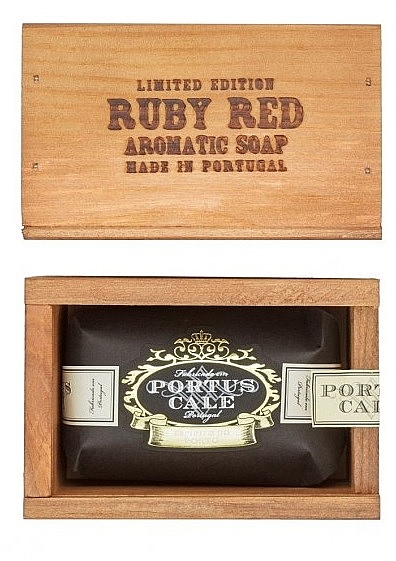 Mydło w pudełku prezentowym Winogrono i czerwone jagody - Portus Cale Ruby Red Aromatic Soap In Gift Box — Zdjęcie N1