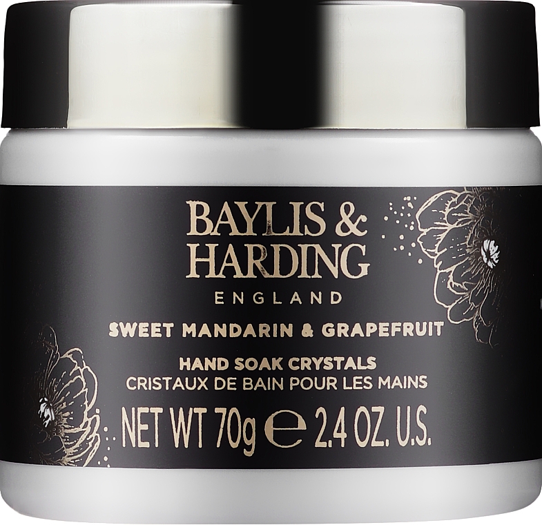 Zestaw - Baylis & Harding Sweet Mandarin & Grapefruit (cr/50ml + salt/70g + nail/file) — Zdjęcie N5