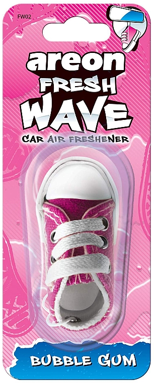 Zapach do samochodu - Areon Fresh Wave Bubble Gum — Zdjęcie N1