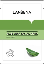Kup Aloesowa maseczka w płacie do twarzy - Lanbena Aloe Serum Facial Mask
