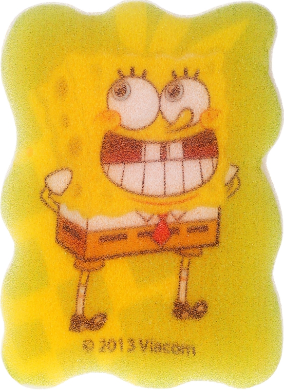 Gąbka kąpielowa dla dzieci, Spongebob, zielona - Suavipiel Sponge Bob Bath Sponge — Zdjęcie N2