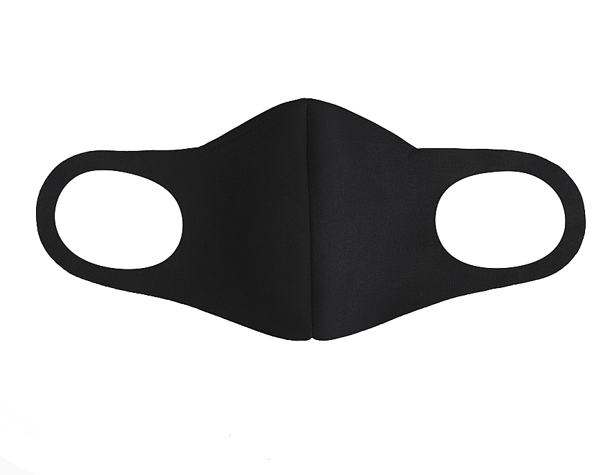 Maska Pitta z mocowaniem, czarny, rozmiar XS - MAKEUP — Zdjęcie N2