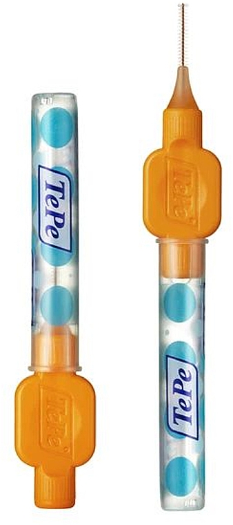 Zestaw szczoteczek międzyzębowych, 25 szt - TePe Original Interdental Brush Orange 0.45 mm — Zdjęcie N3