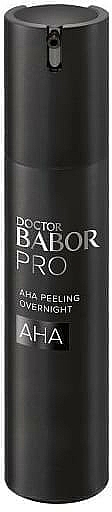 Krem peelingujący na noc z kwasami AHA - Babor Doctor Babor PRO AHA Peeling Overnight — Zdjęcie N1