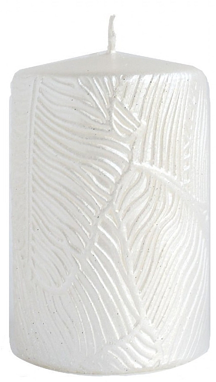 Świeca dekoracyjna, 7 x 10 cm, biała - Artman Tivano — Zdjęcie N1