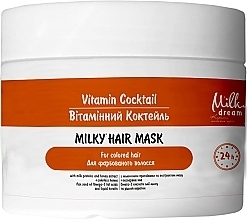Mleczna maska do włosów farbowanych Koktajl witaminowy - Milky Dream Milk Hair Mask — Zdjęcie N2