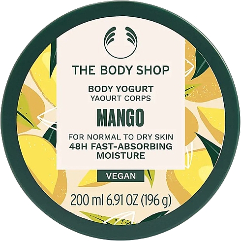 Jogurt do ciała do skóry normalnej i suchej - The Body Shop Mango Vegan Body Yogurt — Zdjęcie N1