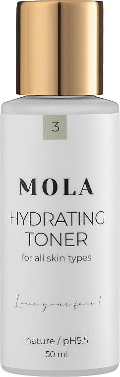Nawilżający tonik do twarzy - Mola Hydrating Toner — Zdjęcie N1