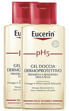 Zestaw do makijażu oka - Eucerin pH5 Soft Shower Gel (2xsh/gel/400ml) — Zdjęcie N1