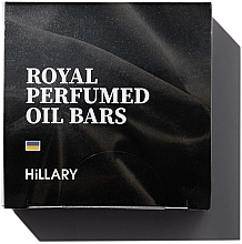 Perfumowany olejek do ciała - Hillary Perfumed Oil Bars Royal — Zdjęcie N1