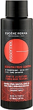 Kup Keratynowy szampon do włosów zniszczonych, grubych i kręconych - Eugène Perma Essentiel Keratin Frizz Control 2 In 1 Care Shampoo