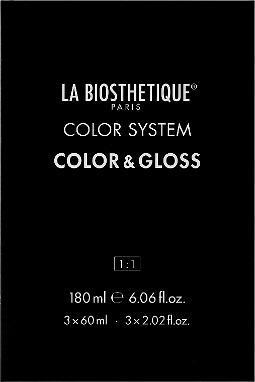 Żel koloryzujący do włosów bez amoniaku - La Biosthetique Color System Color&Gloss — Zdjęcie N1