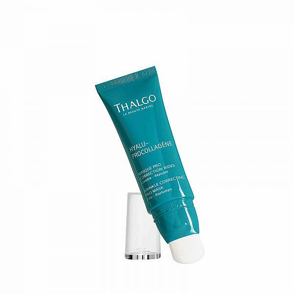 Nawilżająco-złuszczające płatki tonizujące do twarzy - Thalgo Hyalu-Procollagene Wrinkle Correcting Pro Mask — Zdjęcie N1