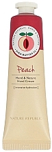 Kup Nawilżający krem do rąk - Nature Republic Hand and Nature Hand Cream Peach