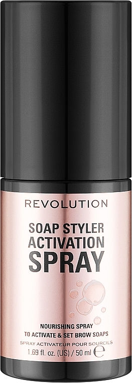 Spray-aktywator do stylizacji brwi - Makeup Revolution Soap Styler Activating Spray  — Zdjęcie N1