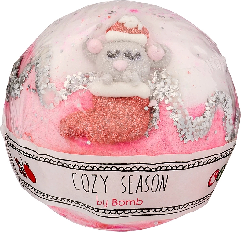 Kula do kąpieli Cozy Season - Bomb Cosmetics Cosy Season Bath Fizzer — Zdjęcie N1