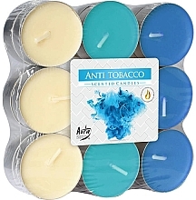 Zestaw podgrzewaczy AntiTobacco, 18 sztuk - Bispol Anti Tobacco Scented Candles — Zdjęcie N1