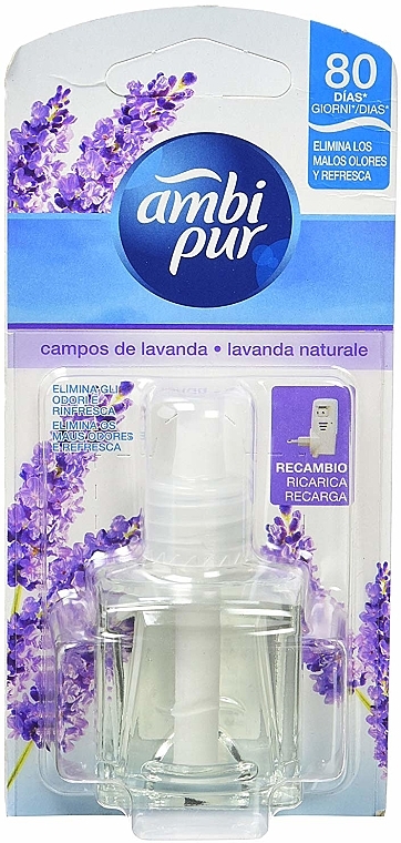 Wkład do odświeżacza powietrza - Ambi Pur Electric Air Freshener Refill Lavander — Zdjęcie N1