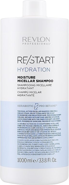 Szampon nawilżający - Revlon Professional Restart Hydration Shampoo — Zdjęcie N5