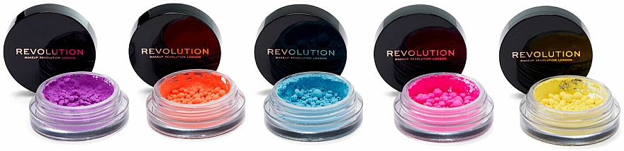Zestaw pigmentów - Makeup Revolution Creator Revolution Artist Pigment Pot Set (pigment/5x0.8g) — Zdjęcie N1