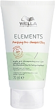 Oczyszczająca glinka do skóry głowy - Wella Professionals Elements Purifying Pre-shampoo Clay — Zdjęcie N1