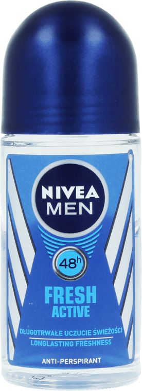 Antyperspirant w kulce dla mężczyzn Fresh Active - NIVEA MEN Cool Roll-On Deodorant — Zdjęcie N4