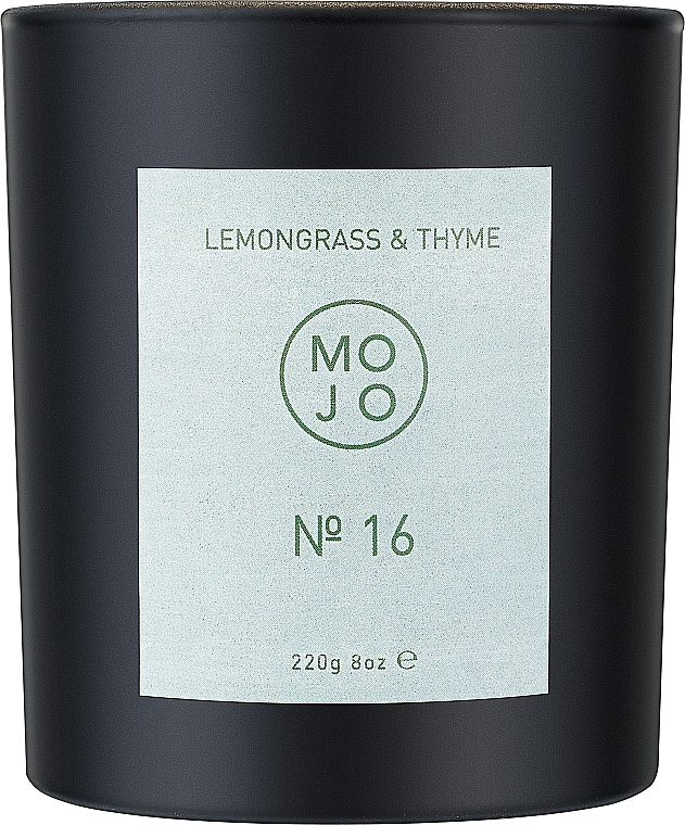 Mojo Lemongrass & Thyme №16 - Świeca zapachowa — Zdjęcie N1