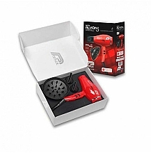 Suszarka do włosów z dyfuzorem, czerwona - Parlux Parlux Alyon Air Ionizer Tech Midnight Red & Diffuser — Zdjęcie N2