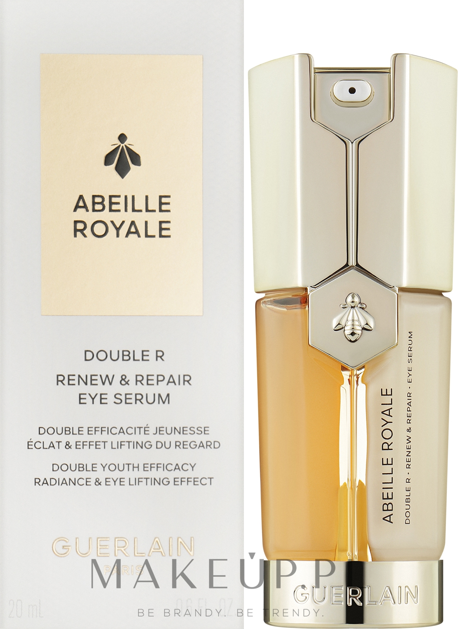 Serum pod oczy o podwójnym działaniu - Guerlain Abeille Royale Double R Renew & Repair Eye Serum — Zdjęcie 20 ml