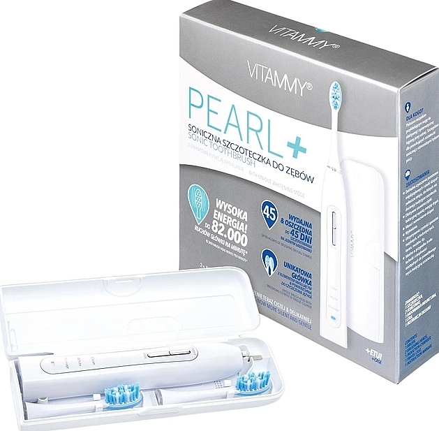 Elektryczna szczoteczka do zębów Pearl+ White - Vitammy — Zdjęcie N1