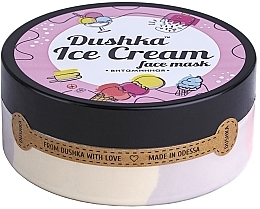 Witaminowa maseczka do twarzy - Dushka Ice Cream Mask — Zdjęcie N4