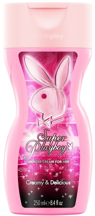 Playboy Super Playboy For Her - Perfumowany żel pod prysznic — Zdjęcie N2