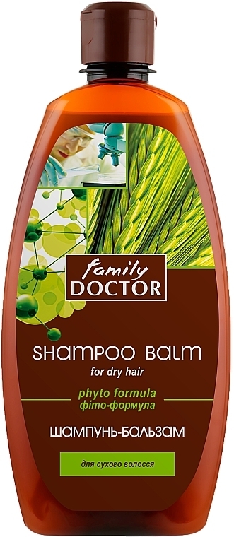 Szampon-balsam „Fitoformuła” do włosów suchych - Family Doctor