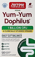 Kup Probiotyki w tabletkach o smaku malinowym - Jarrow Formulas Yum-Yum Dophilus 1 Billion Natural Raspberry Flavor