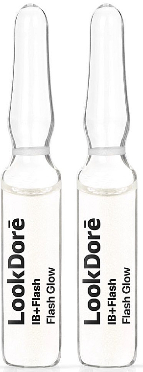 Skoncentrowane serum w ampułkach do twarzy - LookDore IB+Flash Glow Ampoules — Zdjęcie N2