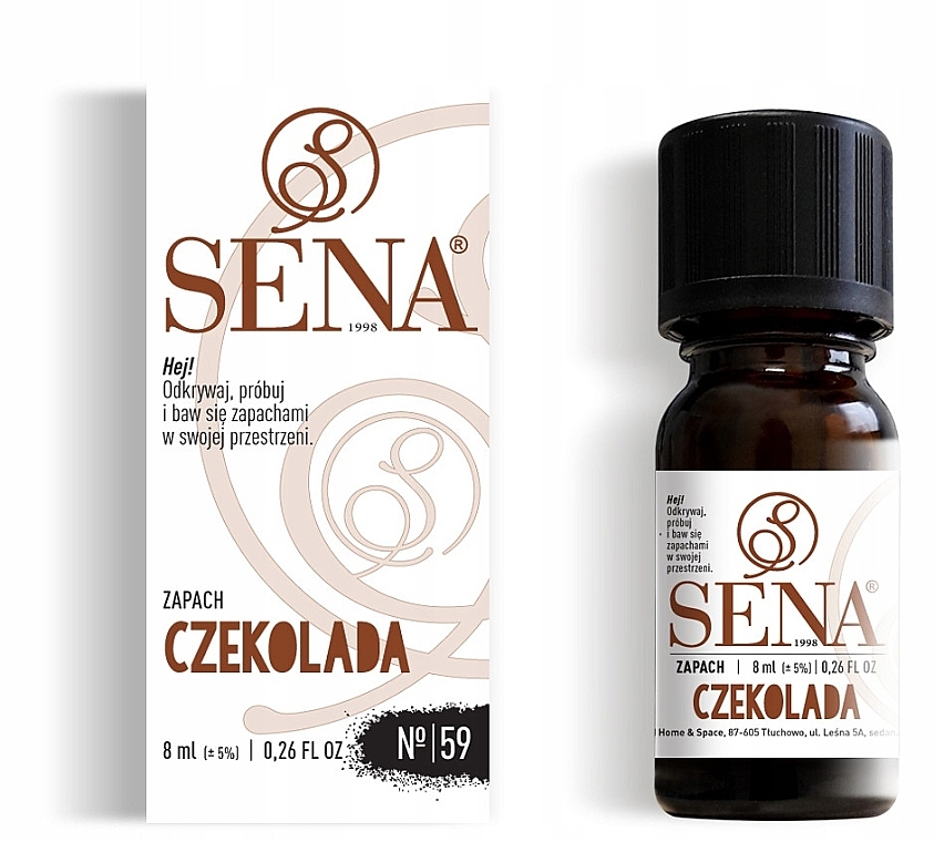 Olejek aromatyczny Czekolada - Sena Aroma Oil №59 Chocolate — Zdjęcie N1