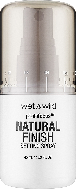 Spray utrwalający makijaż - Wet N Wild Photofocus Natural Finish Setting Spray — Zdjęcie N1