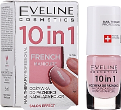 Kup Skoncentrowana odżywka do paznokci nadająca kolor 10 w 1 - Eveline Cosmetics Nail Therapy Professional 