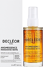 Serum z olejkami eterycznymi nadające cerze blask - Decléor Aromessence Green Mandarin Oil Serum — Zdjęcie N4
