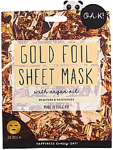 Kup Maska w płachcie ze złotej folii - Oh K! Gold Foil Sheet Mask