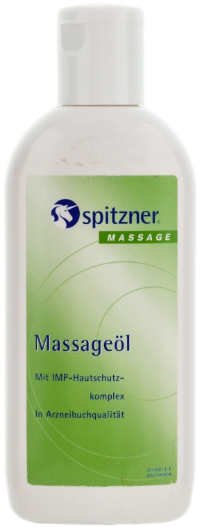 Olejek do masażu - Spitzner Arzneimittel Massage — Zdjęcie N1