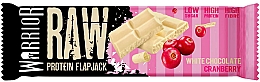 Kup Batonik proteinowy Biała czekolada z żurawiną - Warrior Raw Protein Flapjack White Chocolate Cranberry