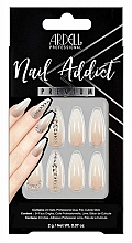 Kup Sztuczne paznokcie - Ardell Nail Addict Premium Artifical Nail Set Nude Light Crystals