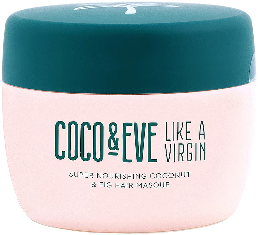 Odżywcza maska do włosów z ekstraktem z kokosa - Coco & Eve Like A Virgin Super Nourishing Coconut & Fig Hair Mask — Zdjęcie N1