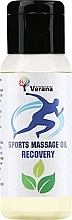 Sportowy olejek do masażu ciała Recovery - Verana Sports Massage Oil — Zdjęcie N1