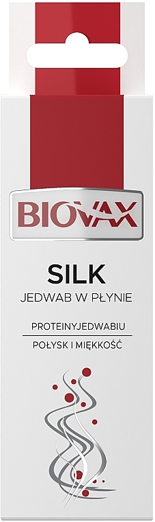 Lakier do włosów z proteinami jedwabiu zapewniający połysk i miękkość - Biovax Silk Spray