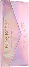 Zestaw ergonomicznych pędzli do makijażu w kopertówce - King Rose — Zdjęcie N2