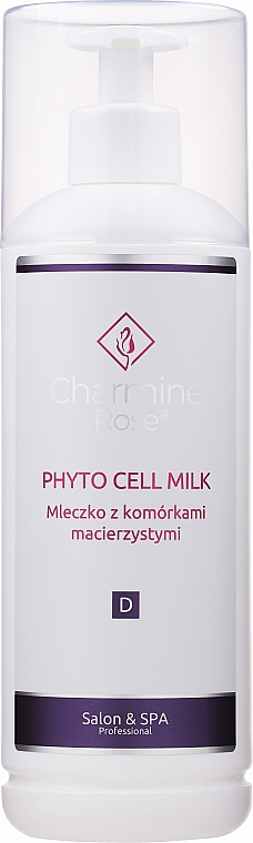 Mleczko do demakijażu z komórkami macierzystymi - Charmine Rose Phyto Cell Milk — Zdjęcie N1